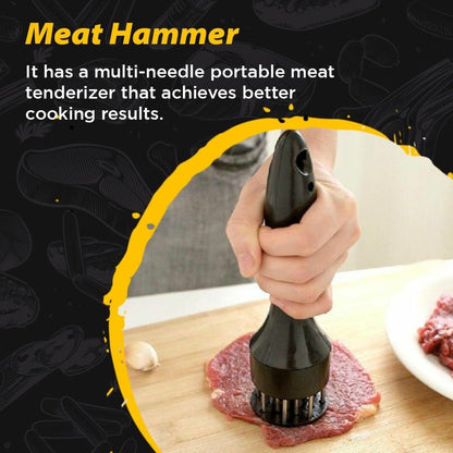 🥩Multi-Function Stainless Steel Quick Press Meat Tenderizer